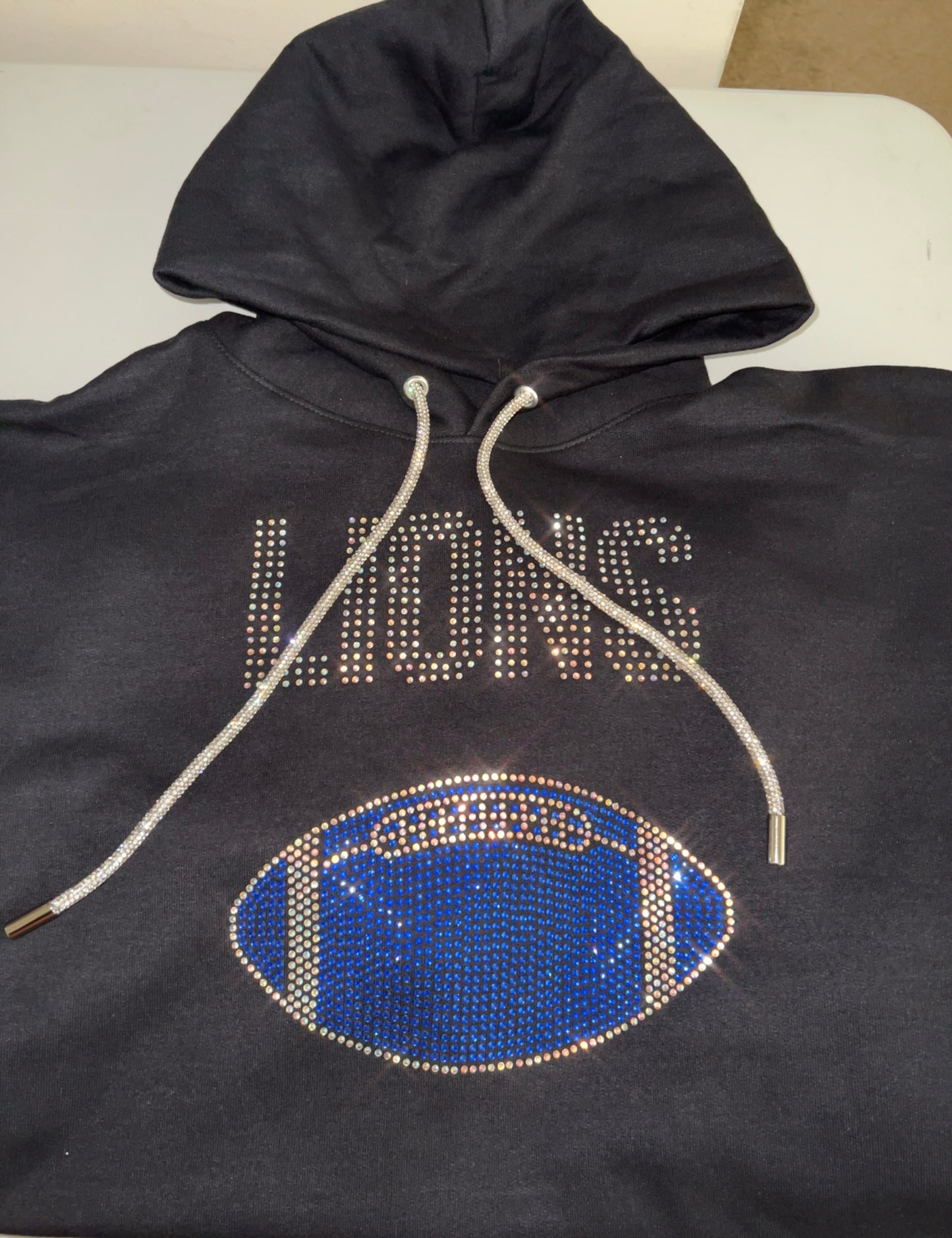 Lions Rhinestone Hoodie
