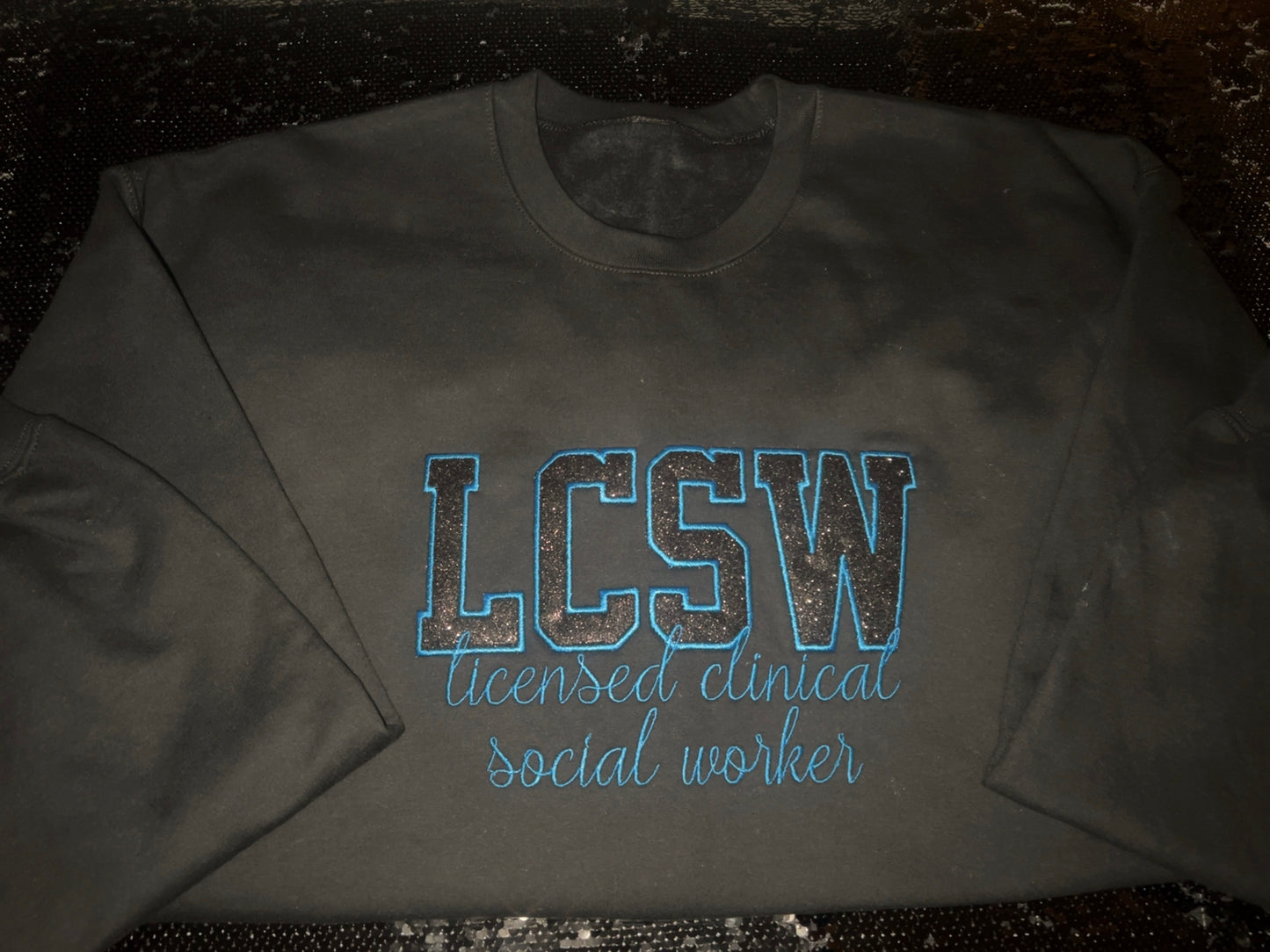 LCSW Embroidered Crewneck