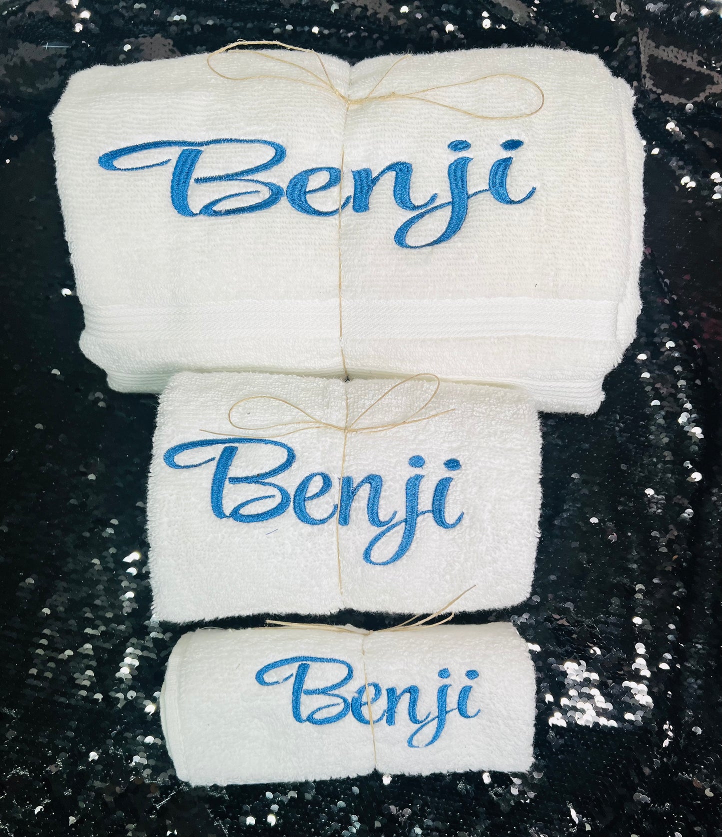 Custom Bath/Hand/Wash Name Towels