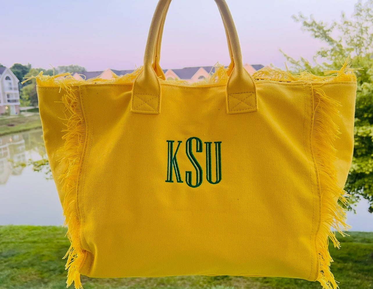 Monogram Tote Bag