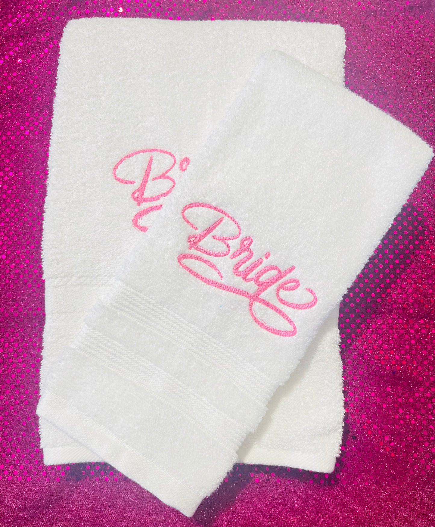 Bride Towel Set