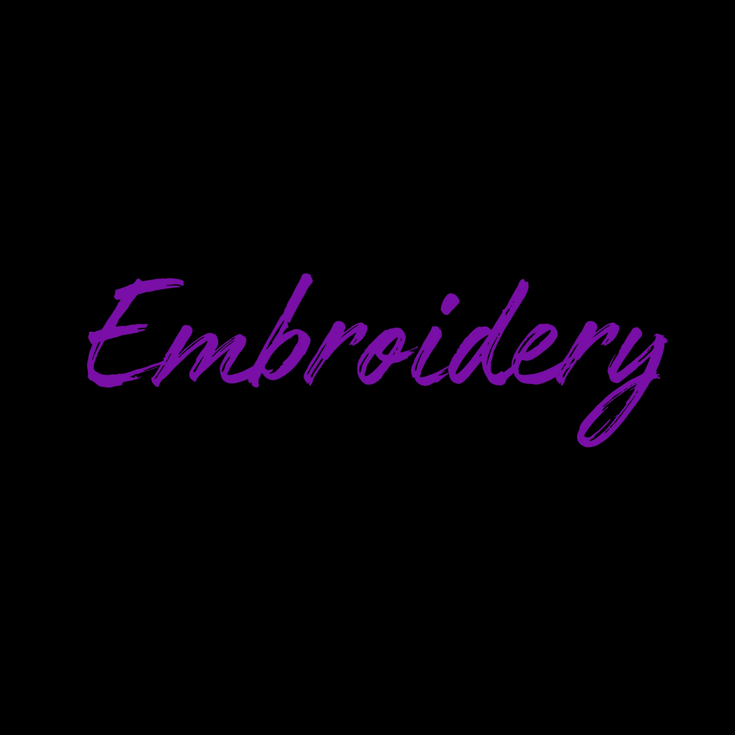 Embroidery
