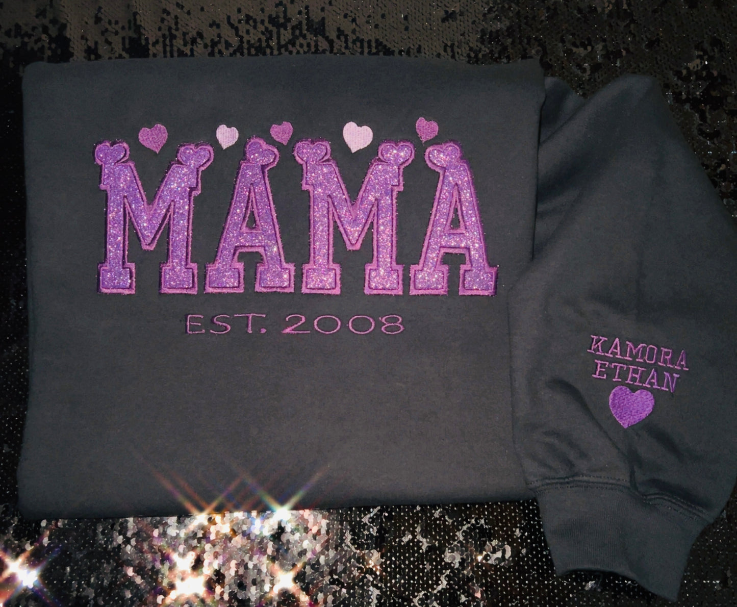 MAMA Embroidered Crewneck