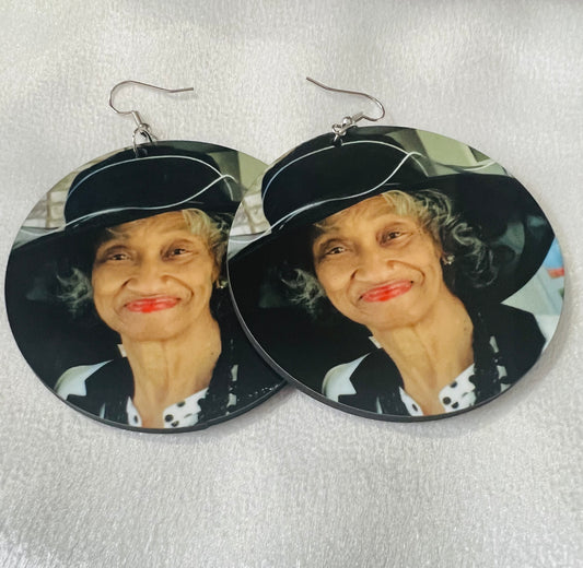 Custom Photo Earrings