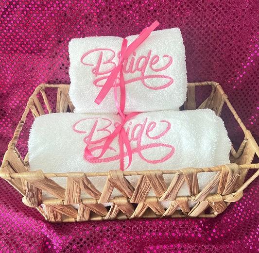 Bride Towel Set