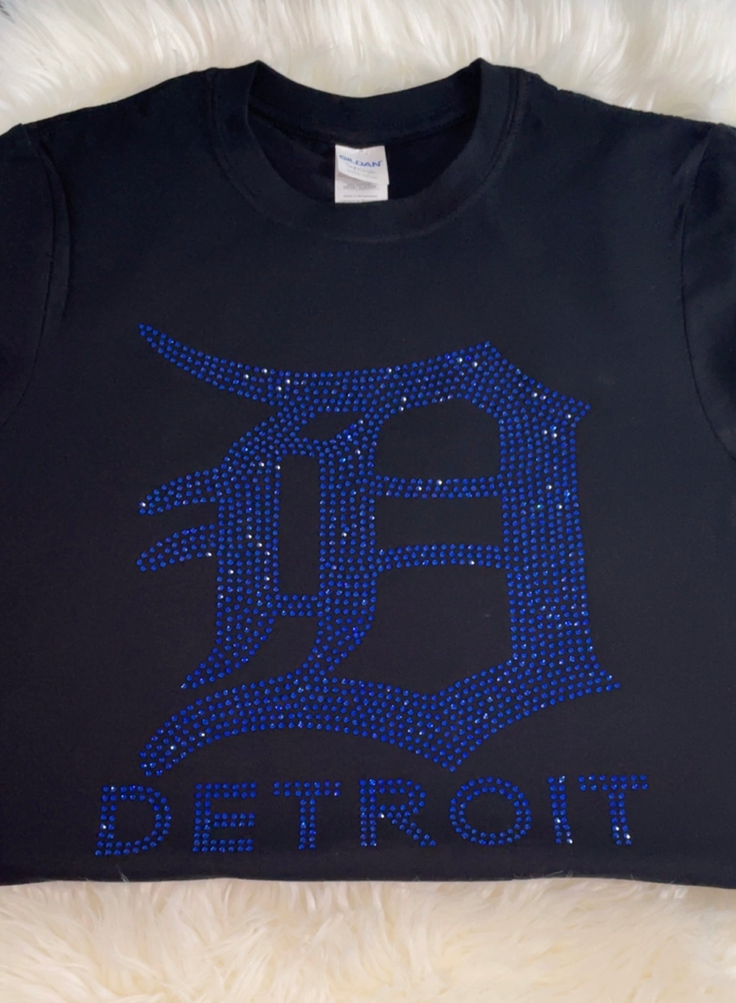 Detroit Rhinestone Tee
